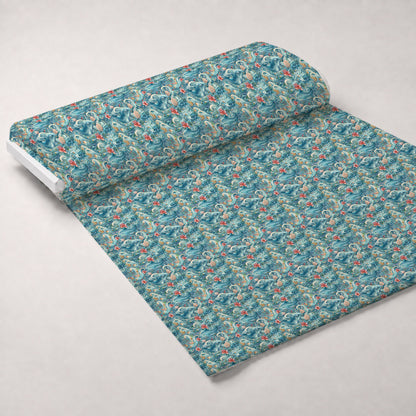 Blooming Tides Pattern 3 Minky Fabric