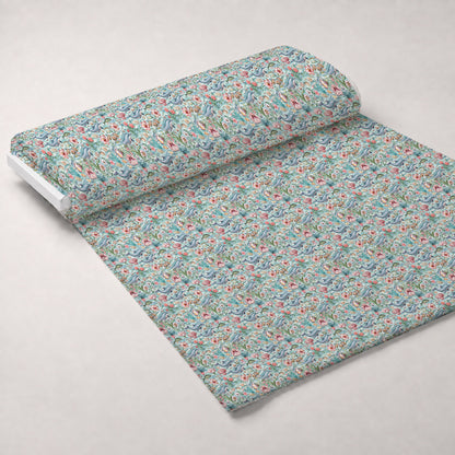 Blooming Tides Pattern 9 Minky Fabric