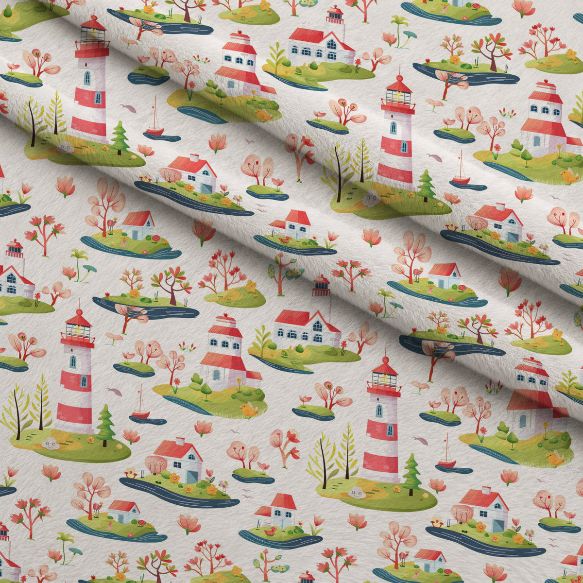 Blossom Beacon Isles Pattern 11 Minky Fabric