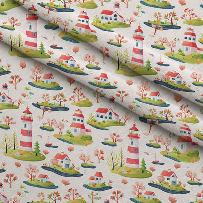 Blossom Beacon Isles Pattern 11 Minky Fabric