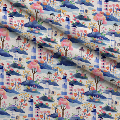Blossom Beacon Isles Pattern 15 Minky Fabric