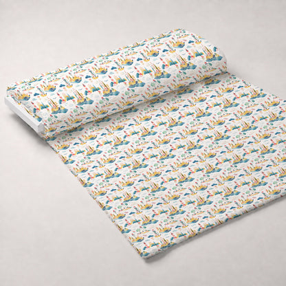Blossom Beacon Isles Pattern 4 Minky Fabric