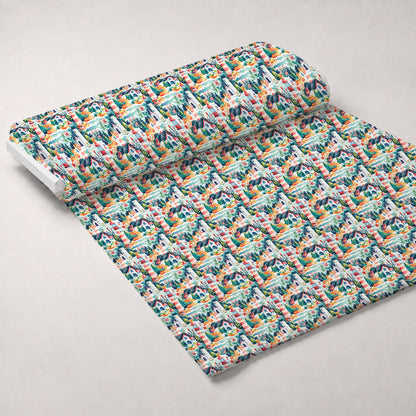 Blossom Beacon Isles Pattern 6 Minky Fabric