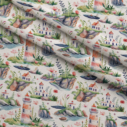 Blossom Beacon Isles Pattern 9 Minky Fabric