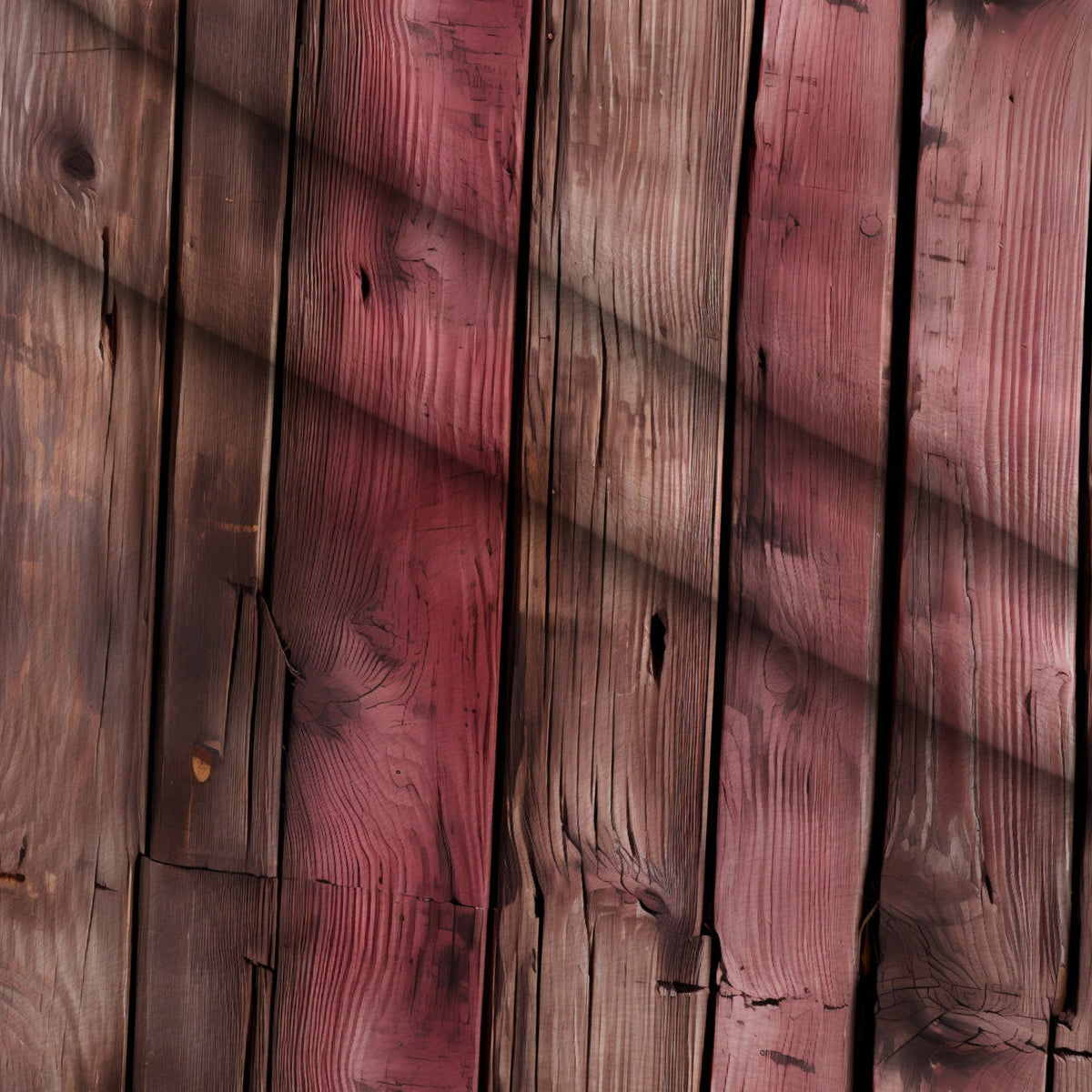 Blush Barn Boards Pattern 3 Minky Fabric