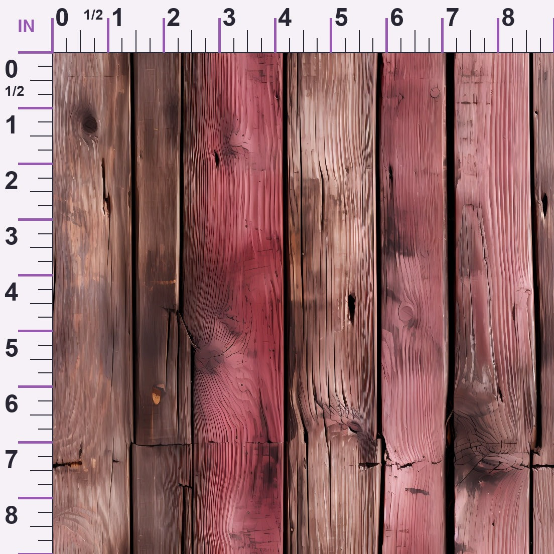Blush Barn Boards Pattern 3 Minky Fabric