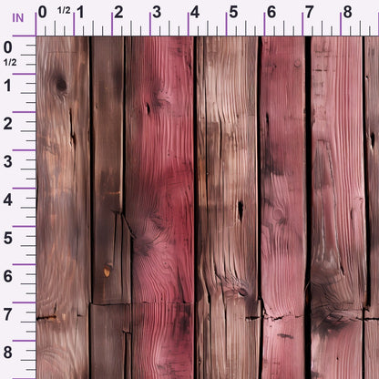 Blush Barn Boards Pattern 3 Minky Fabric