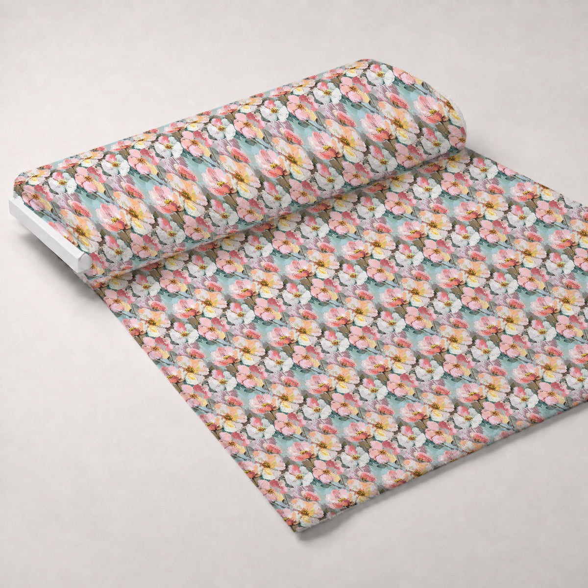 Blush Blooms Pattern 4 Minky Fabric