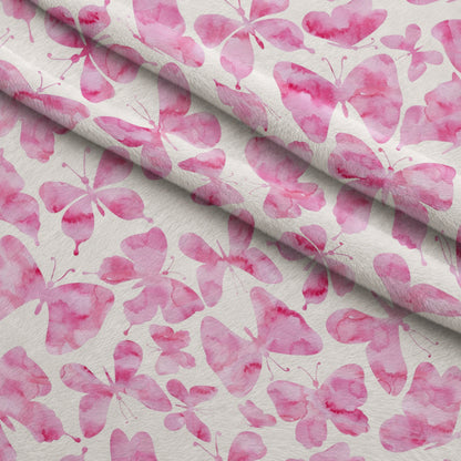 Blush Flutter Pattern 11 Minky Fabric