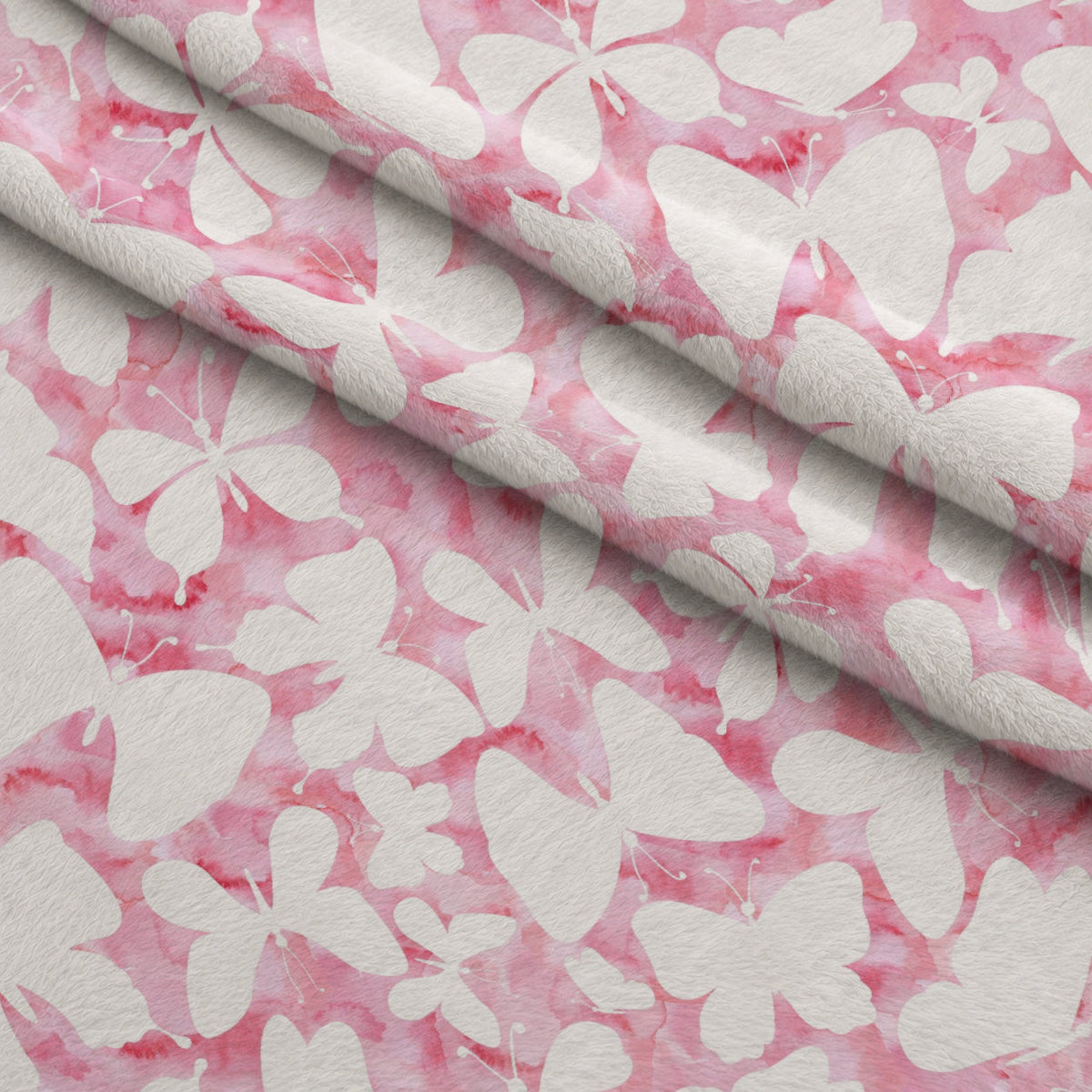 Blush Flutter Pattern 12 Minky Fabric