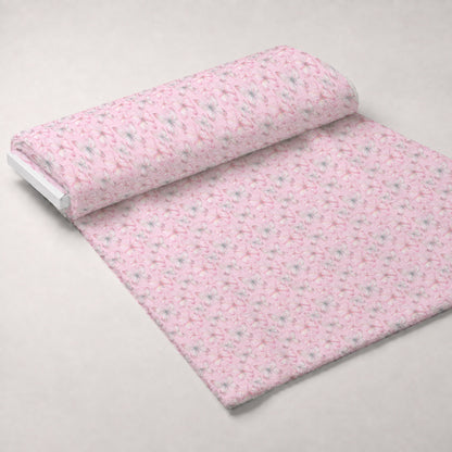 Blush Flutter Pattern 5 Minky Fabric