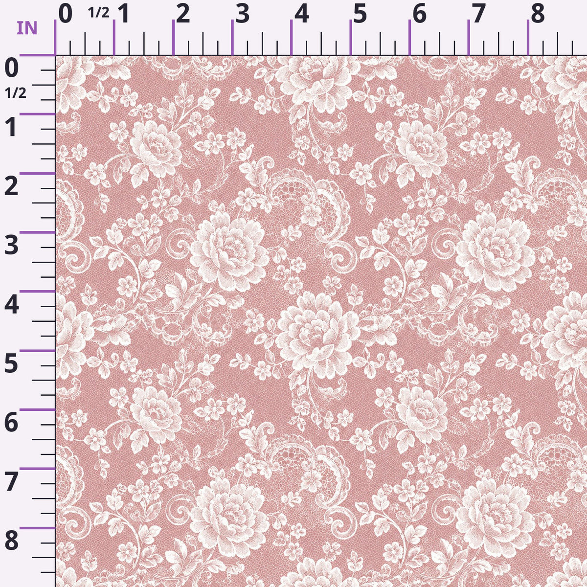 Blush Garden Reverie Pattern 1 Minky Fabric