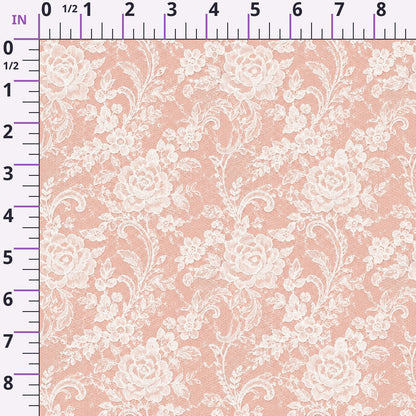 Blush Garden Reverie Pattern 2 Minky Fabric