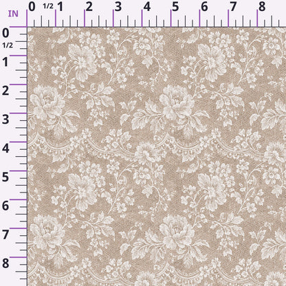 Blush Garden Reverie Pattern 8 Minky Fabric