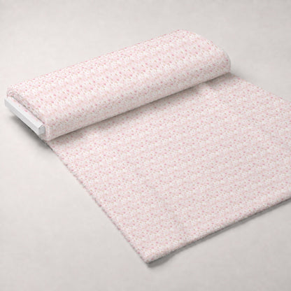 Blush Snowfall Pattern 12 Minky Fabric