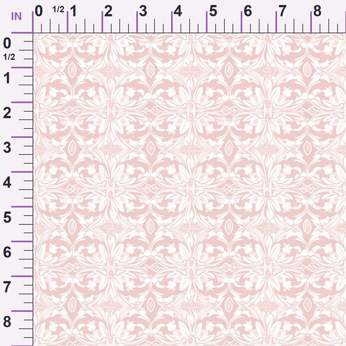 Blush Snowfall Pattern 18 Minky Fabric