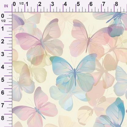 Blushing Meadow Pattern 15 Minky Fabric