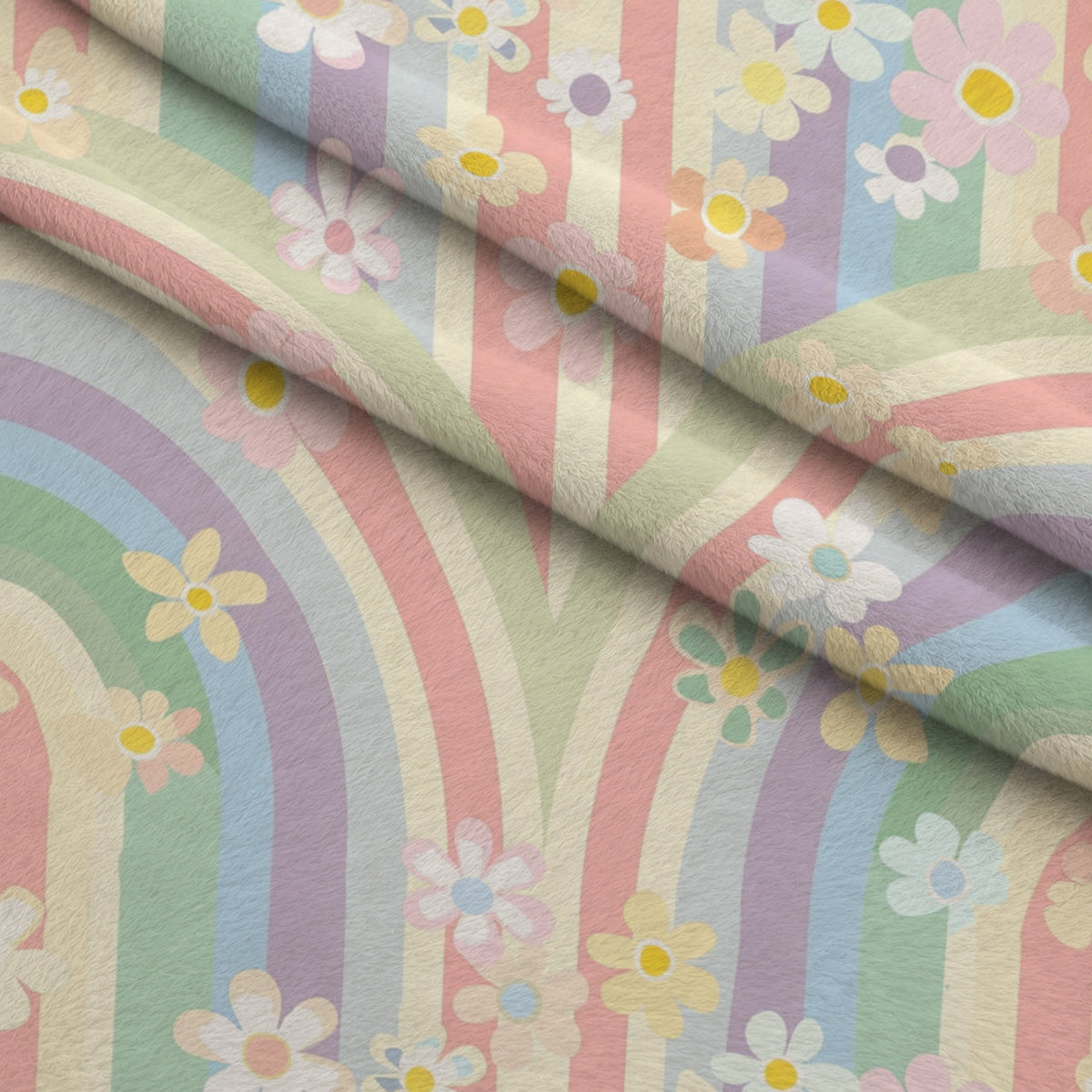 Blushing Meadow Pattern 24 Minky Fabric