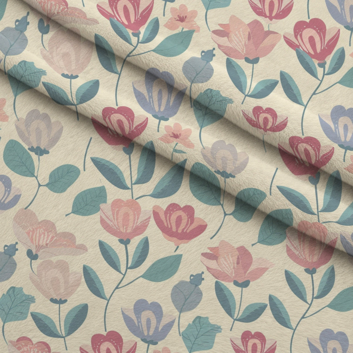 Blushing Meadow Pattern 29 Minky Fabric
