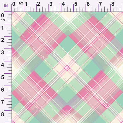 Blushing Meadow Pattern 3 Minky Fabric