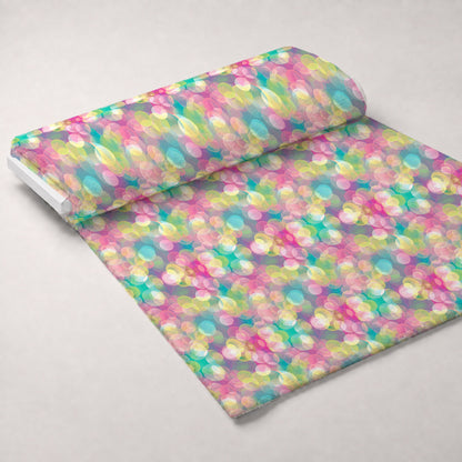 Blushing Meadow Pattern 4 Minky Fabric