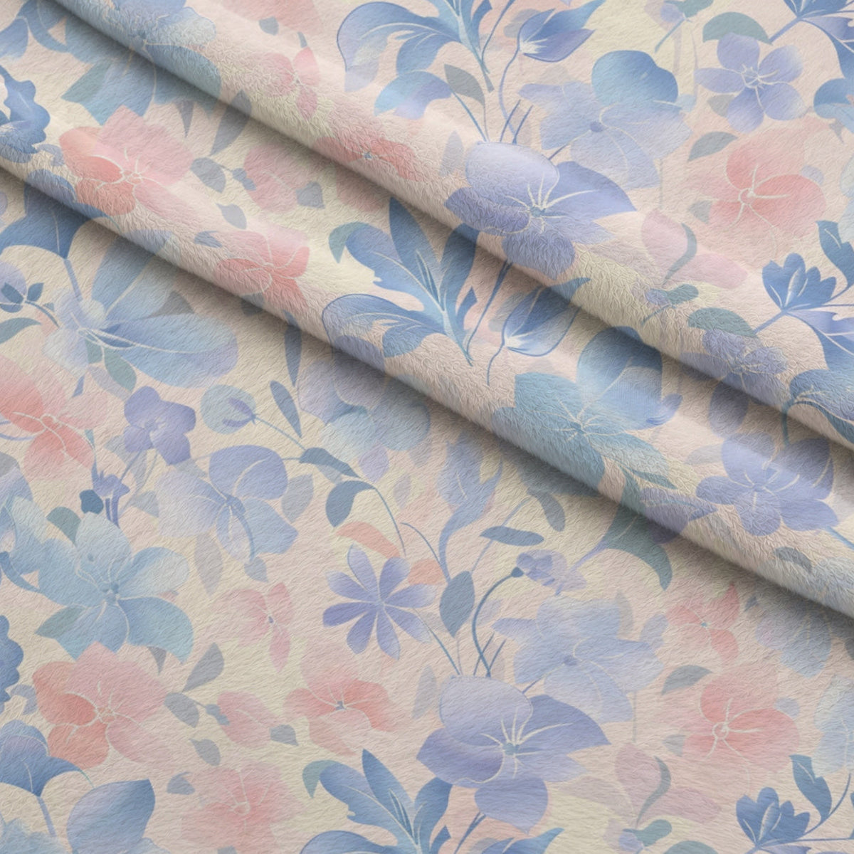 Blushing Meadow Pattern 5 Minky Fabric
