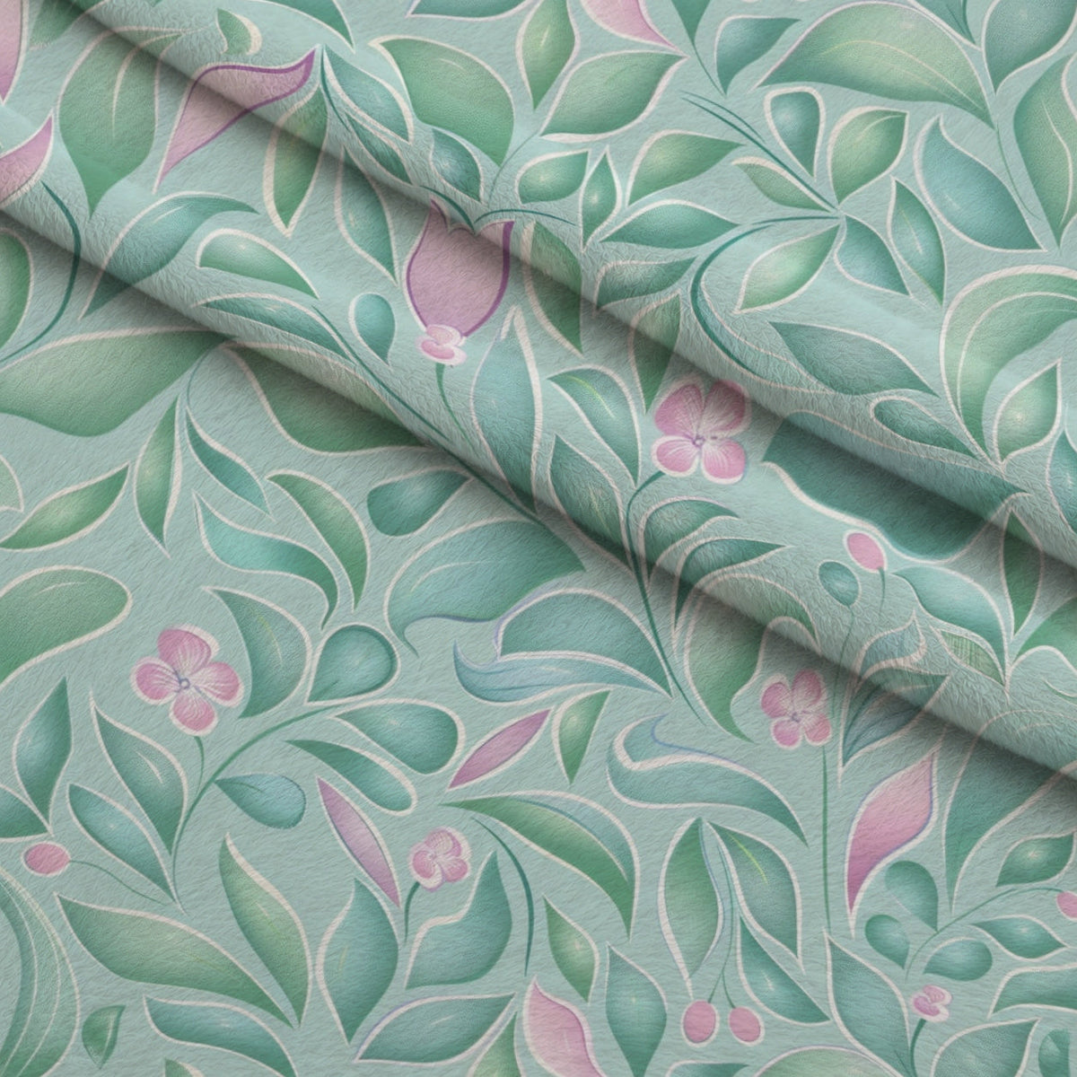 Blushing Meadow Pattern 7 Minky Fabric
