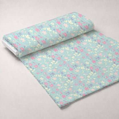 Blushing Meadow Pattern 9 Minky Fabric