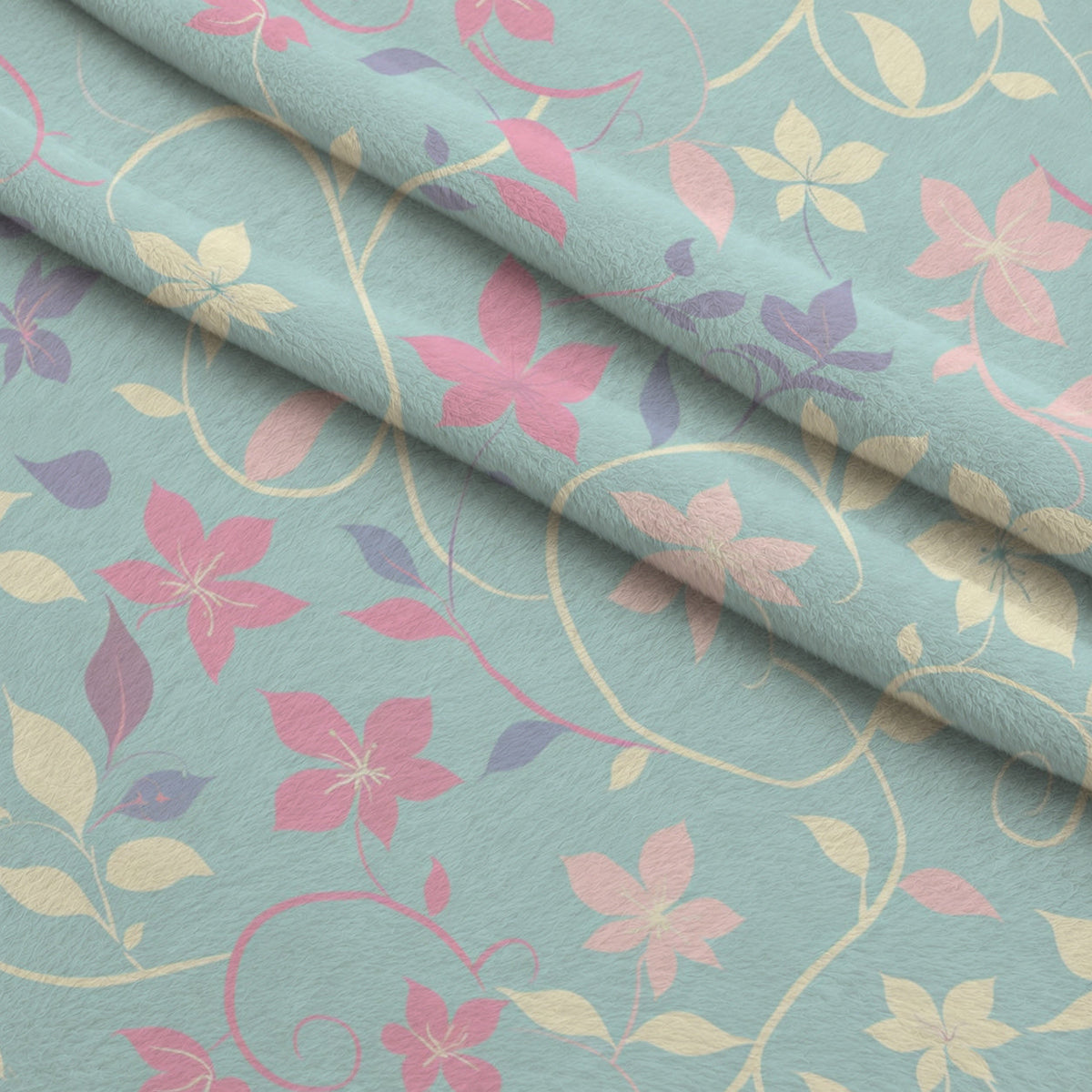Blushing Meadow Pattern 9 Minky Fabric