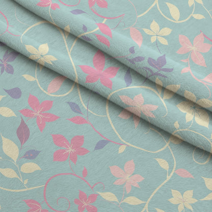 Blushing Meadow Pattern 9 Minky Fabric