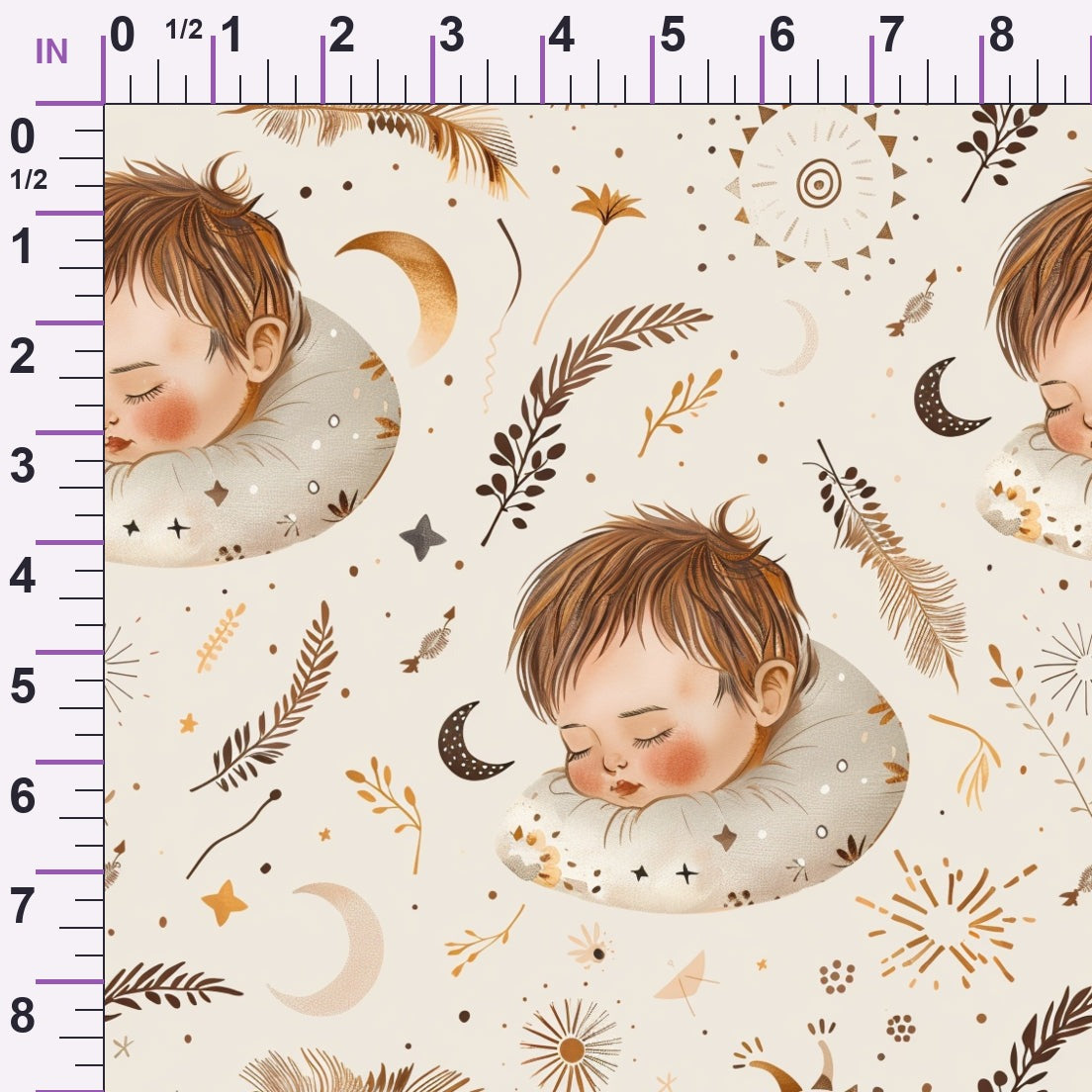 Boho Baby Dreams Pattern 25 Minky Fabric