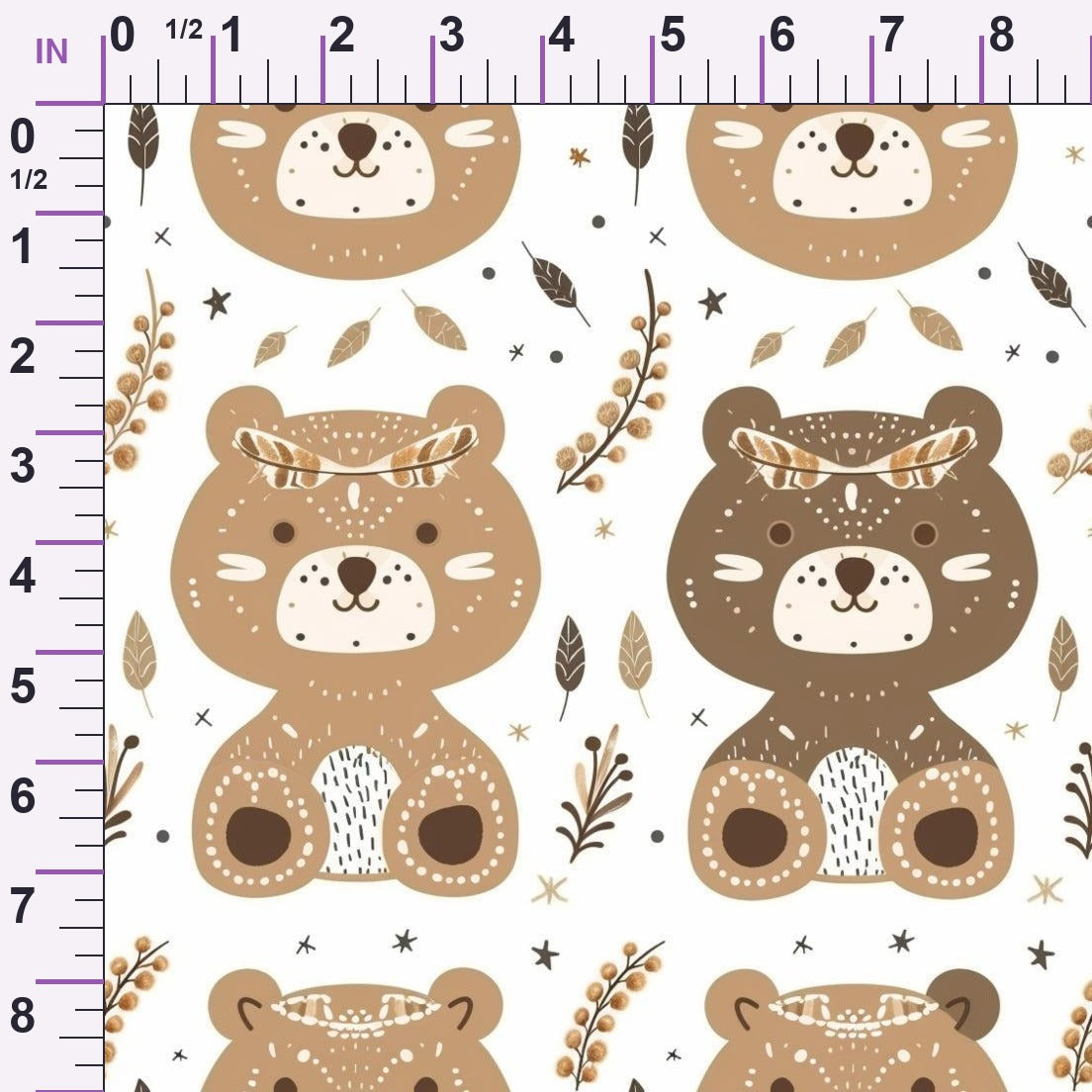 Boho Baby Dreams Pattern 6 Minky Fabric