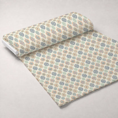 Boho Medallions Pattern 1 Minky Fabric