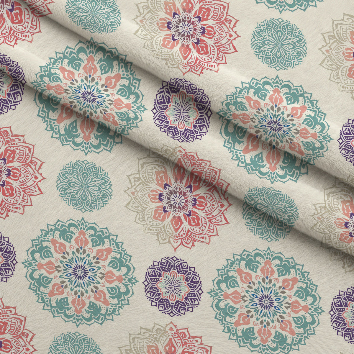 Boho Medallions Pattern 11 Minky Fabric