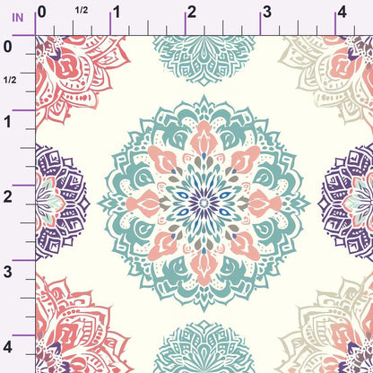 Boho Medallions Pattern 11 Minky Fabric