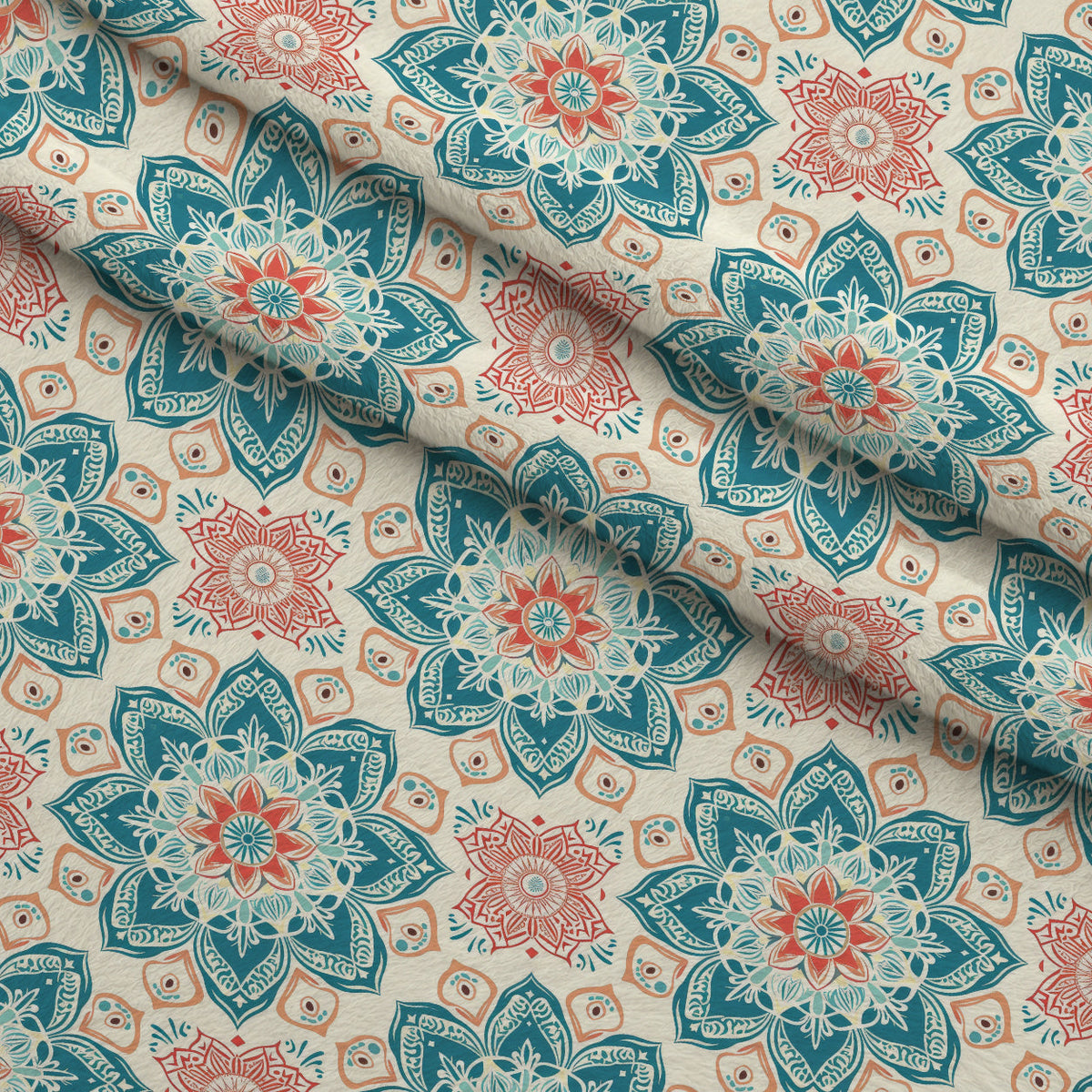 Boho Medallions Pattern 12 Minky Fabric