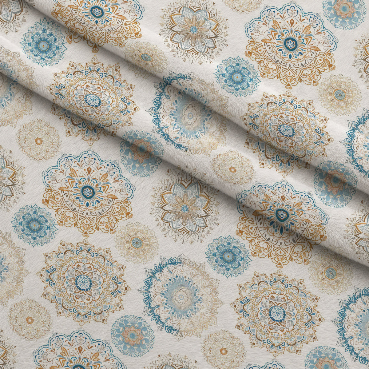 Boho Medallions Pattern 5 Minky Fabric