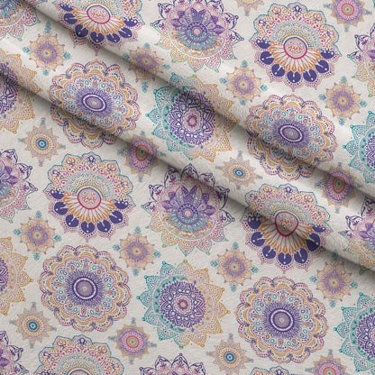 Boho Medallions Pattern 6 Minky Fabric