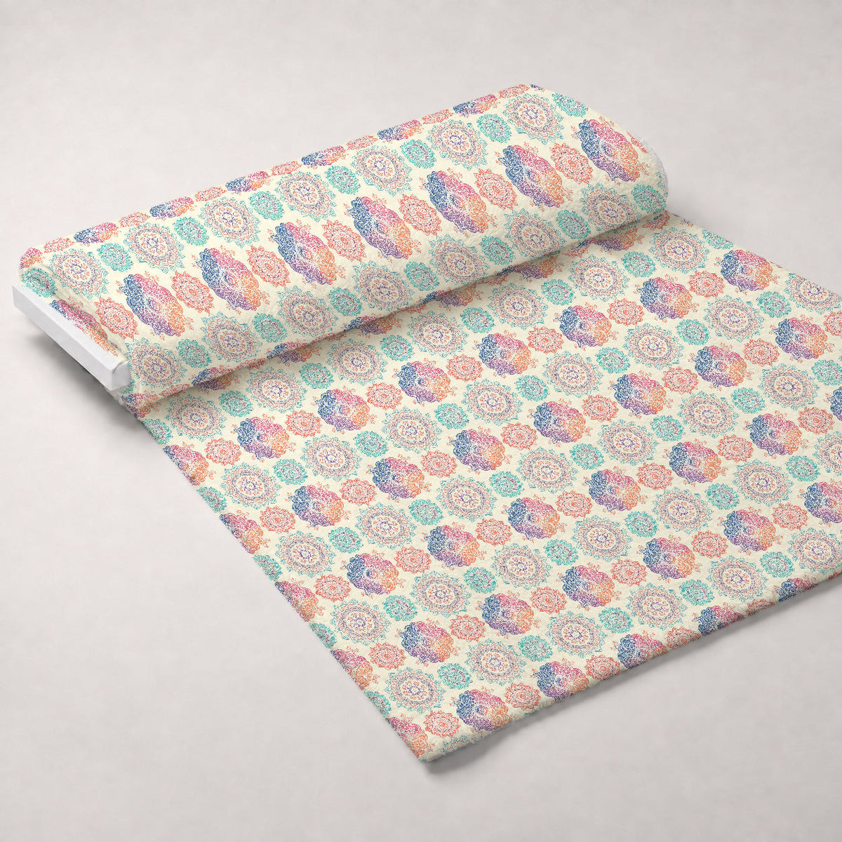 Boho Medallions Pattern 7 Minky Fabric