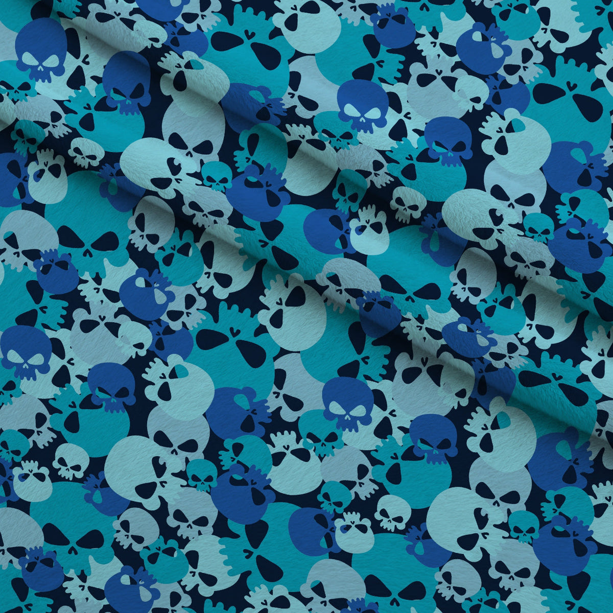 Bone Brigade Pattern 12 Minky Fabric