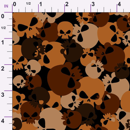 Bone Brigade Pattern 2 Minky Fabric