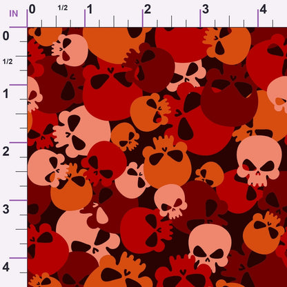 Bone Brigade Pattern 3 Minky Fabric