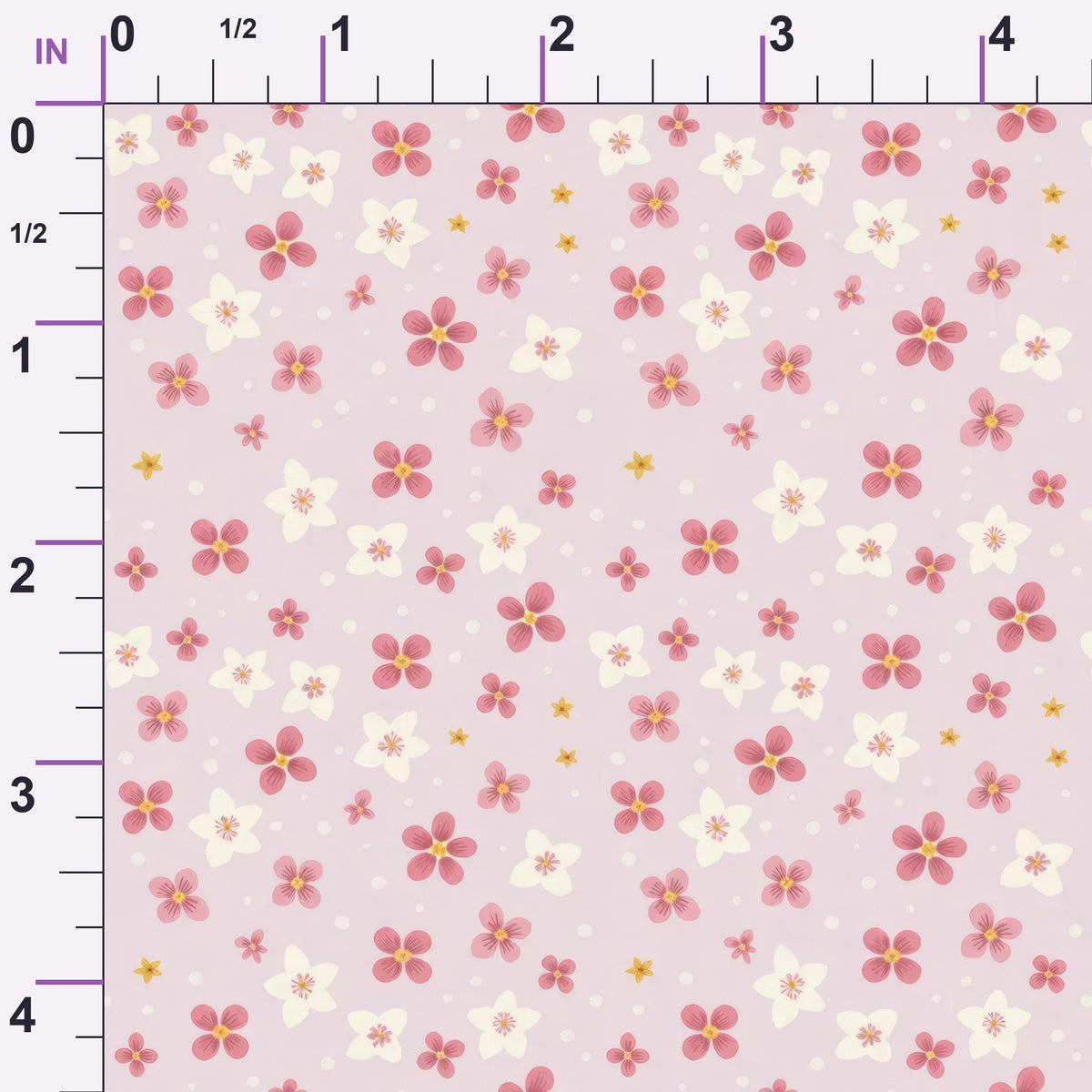 Bows and Blooms Pattern 10 Minky Fabric