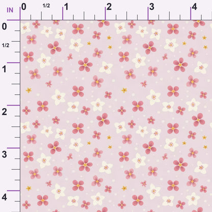 Bows and Blooms Pattern 10 Minky Fabric