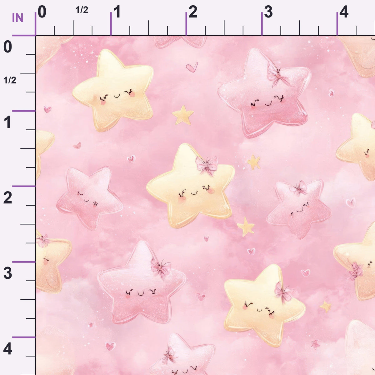 Bows and Blooms Pattern 2 Minky Fabric