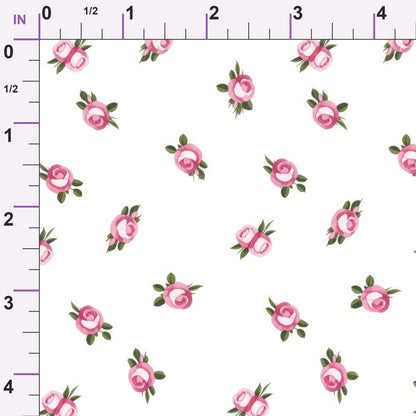 Bows and Blooms Pattern 3 Minky Fabric