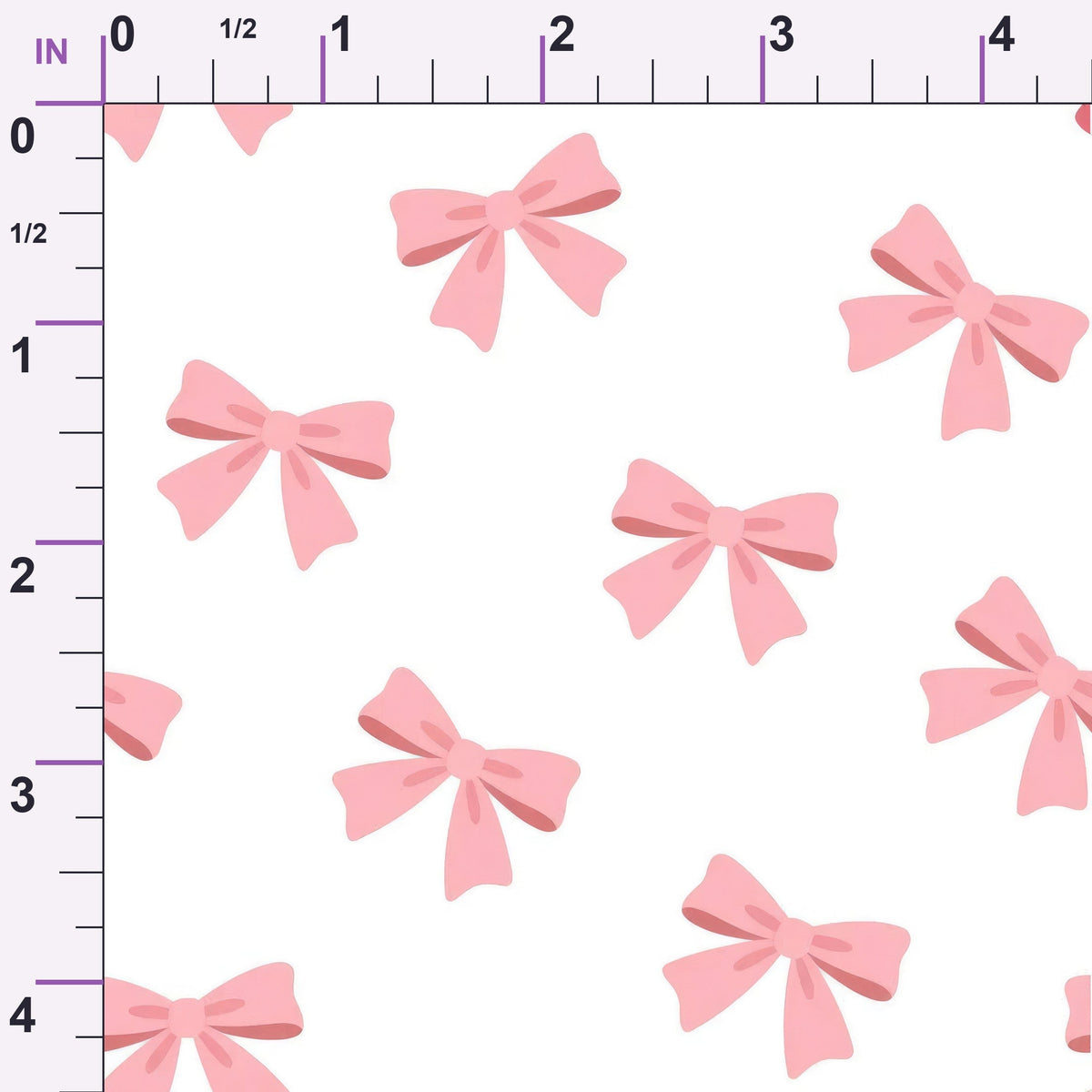 Bows and Blooms Pattern 9 Minky Fabric