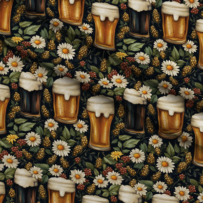 Brewery Blooms Pattern 14 Minky Fabric