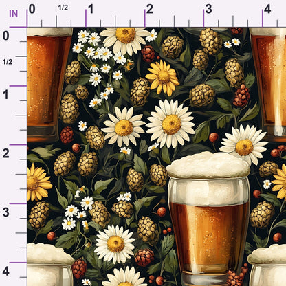 Brewery Blooms Pattern 16 Minky Fabric