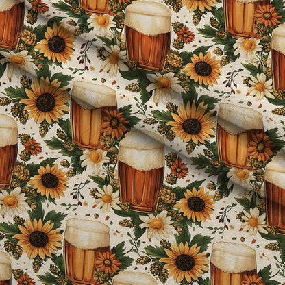 Brewery Blooms Pattern 18 Minky Fabric